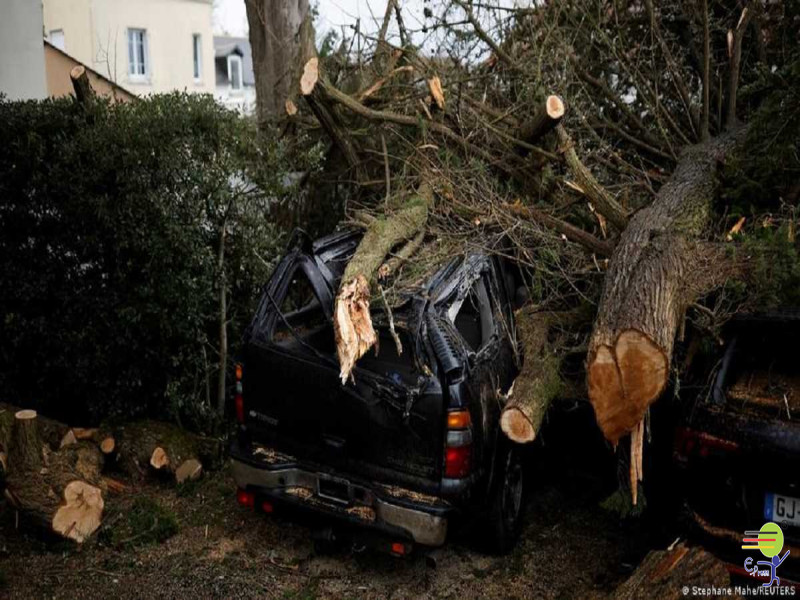 Kiran-Sturm verursacht massive Verwüstung in Westeuropa