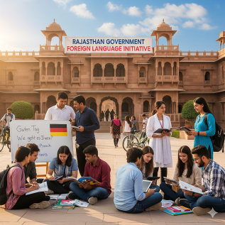 राजस्थान सरकार भी सिखाएगी जर्मन और अन्य विदेशी भाषाएं