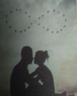 Vögel und sin Liebespaar