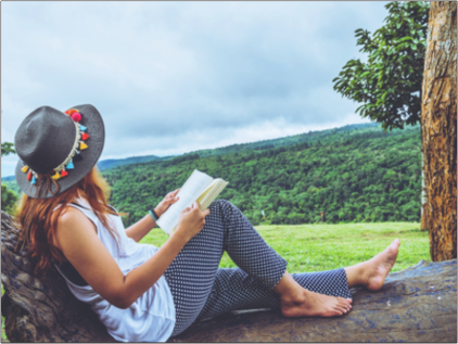 Lerne und reise im Sommer