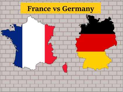 फ्रांस और जर्मनी की तुलना